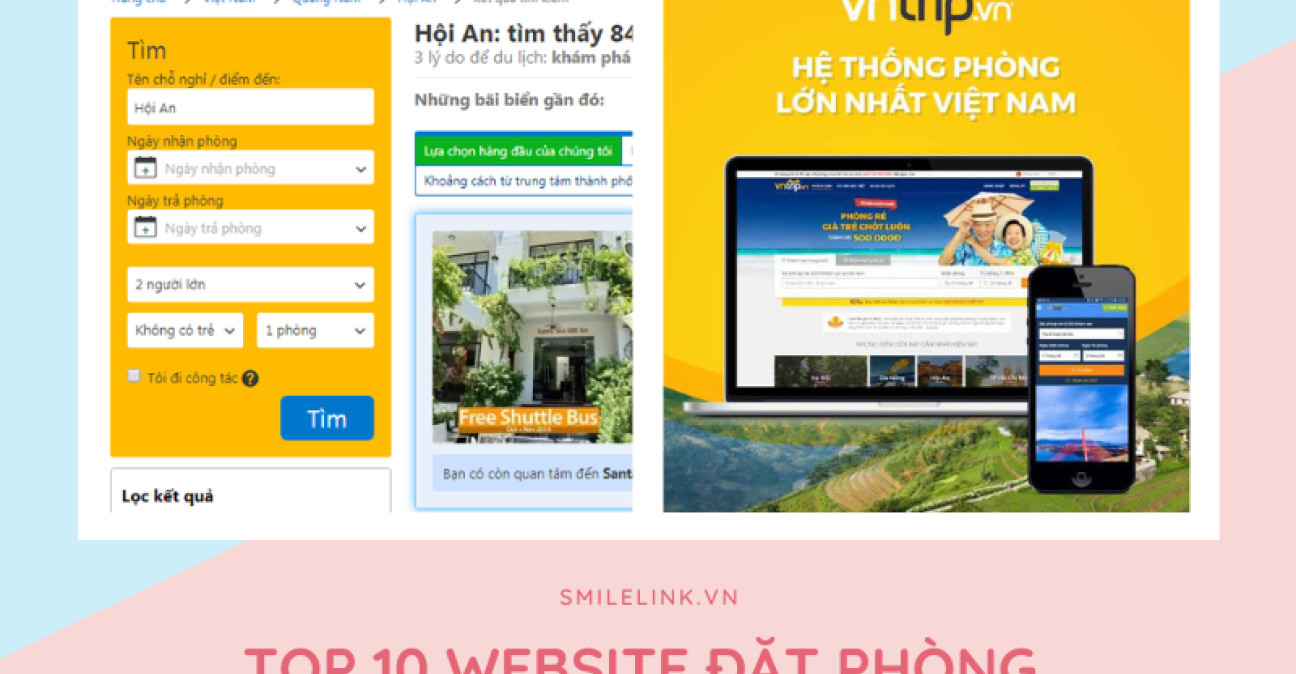 Vi vu thả ga với top 10+ website đặt phòng giá cực rẻ