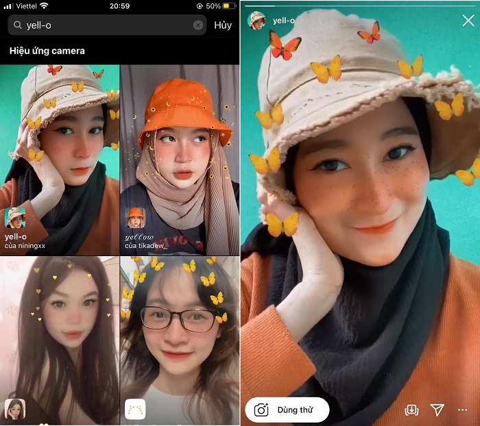 top 15 filter instagram hot nhất 2023